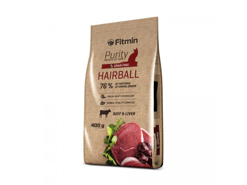 Krmivo pro kočky Fitmin Purity Hairball