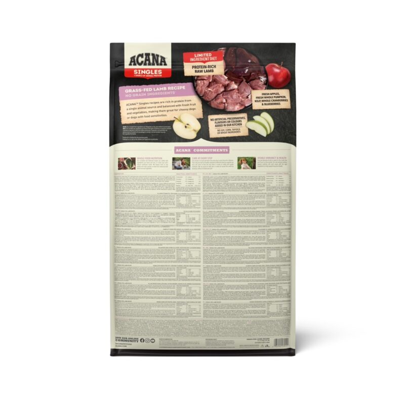 ACANA GRASS-FED LAMB 11,4 kg SINGLES