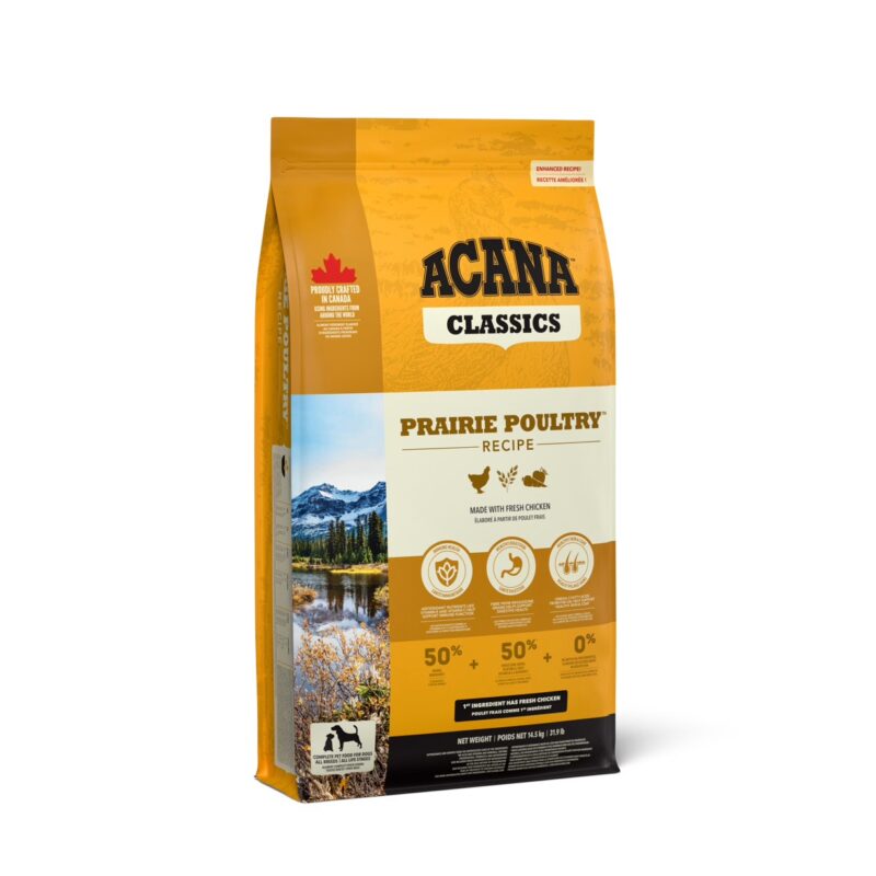 ACANA PRAIRIE POULTRY 14,5 kg CLASSICSACANA PRAIRIE POULTRY 14,5 kg CLASSICS
