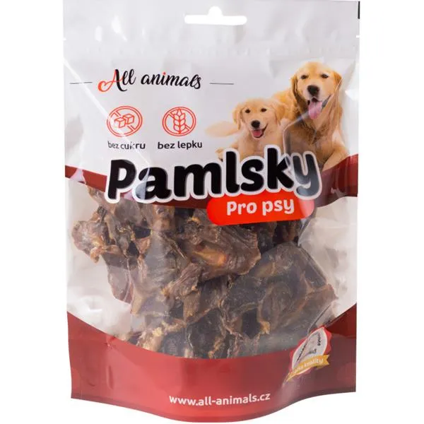 Pamlsky pro psy ALL ANIMALS kuřecí žaludek 200 g