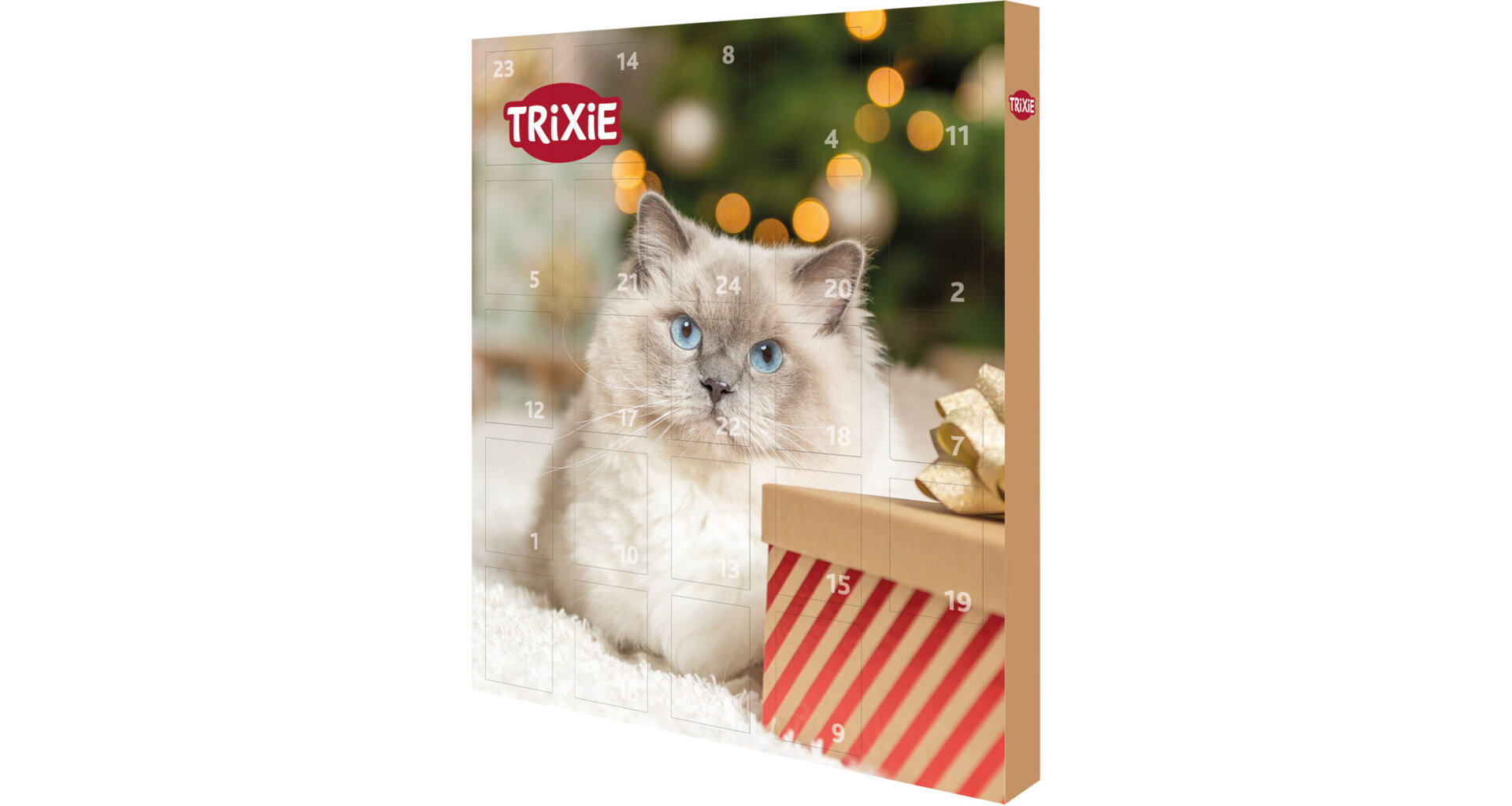Adventní kalendář pro kočky, 30x34x3,5 cm TRIXIE Adventní kalendář pro kočky, 30x34x3,5 cm TRIXIE