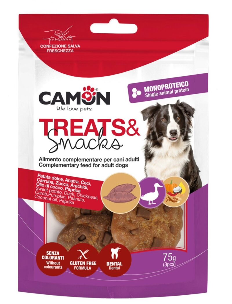 CAMON SNACKS SUŠENKY 7x1 cm MIX 75 g