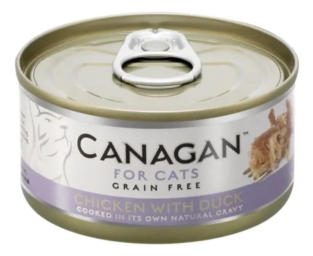 Konzerva pro kočky Canagan Cat konz. - Kuře a kachna 75 g