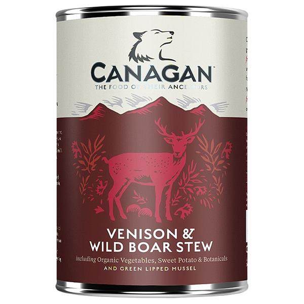Konzerva pro psy Canagan Dog konz. - Zvěřina a Divočák 400 g