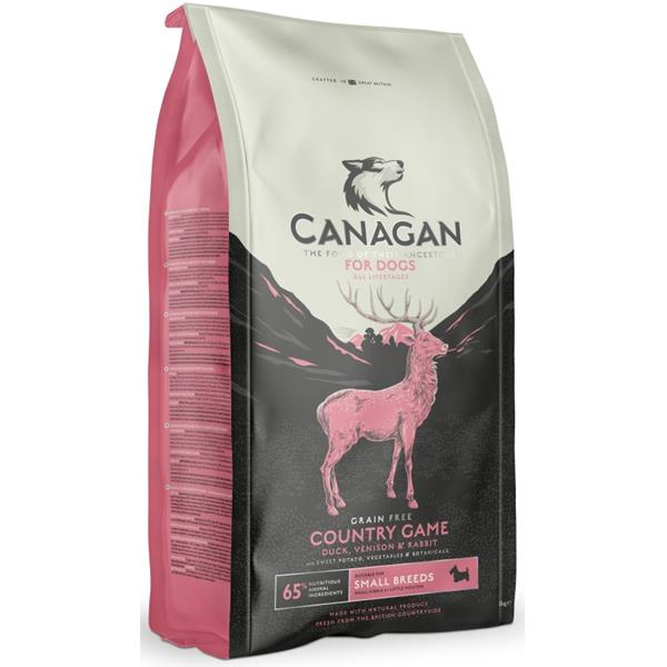 Krmivo pro psy Canagan Dog Dry Small Breed Country Game 2 kg