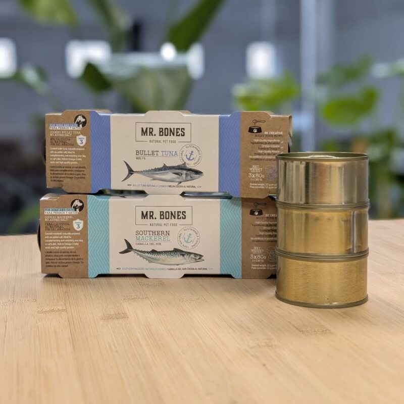 Čerstvá náplň | Vařená makrela na přírodní způsob | 3x80g