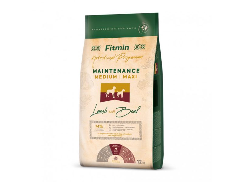 krmivo pro psy Fitmin Medium Maxi Maintenance 