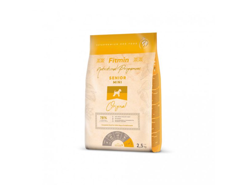 Granule pro malá plemena psů Fitmin Mini Senior