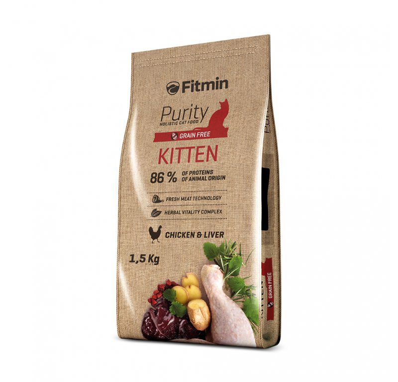 Krmivo pro koťata Fitmin cat Purity Kitten