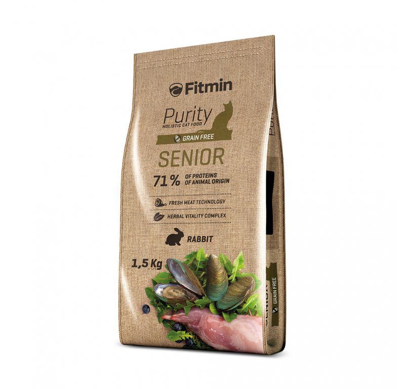 Krmivo pro kočky Fitmin cat Purity Senior