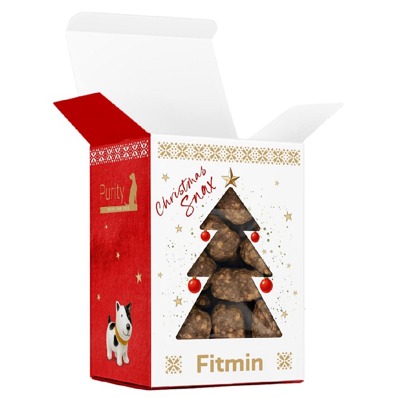Fitmin dog Purity Snax Nuggets 65g Vánoce 20251 Fitmin dog Purity Snax Nuggets 65g Vánoce 2025