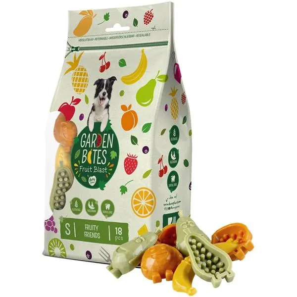 Pamlsky pro psy Garden Bites Fruity - ovocité S
