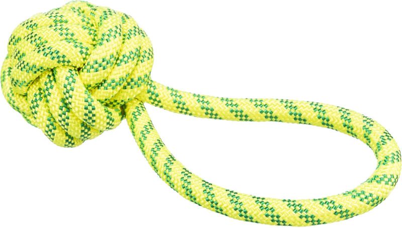 HRAČKA PRO PSY Aqua Toy lano s míčem, plovoucí, ø 7 × 21 cm, polyester