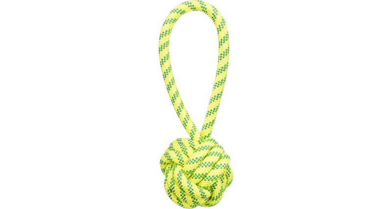HRAČKA PRO PSY Aqua Toy lano s míčem, plovoucí, ø 7 × 21 cm, polyester