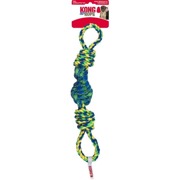 Hračka bavlna KONG Rope Bunji S mix