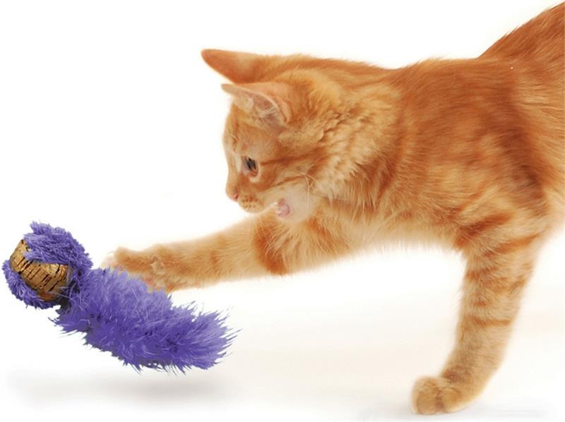 Hračka cat KONG Cat Active Cork Ball mix3 Hračka cat KONG Cat Active Cork Ball mix