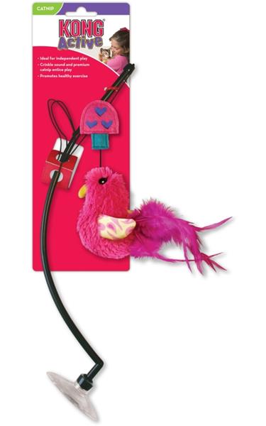 Hračka cat vábnič KONG Connects Window Teaser mix
