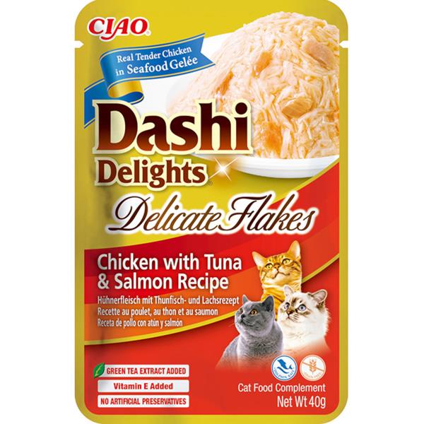 Inaba Dashi Del.Delicate kaps.kuře,tuňák,losos 40g