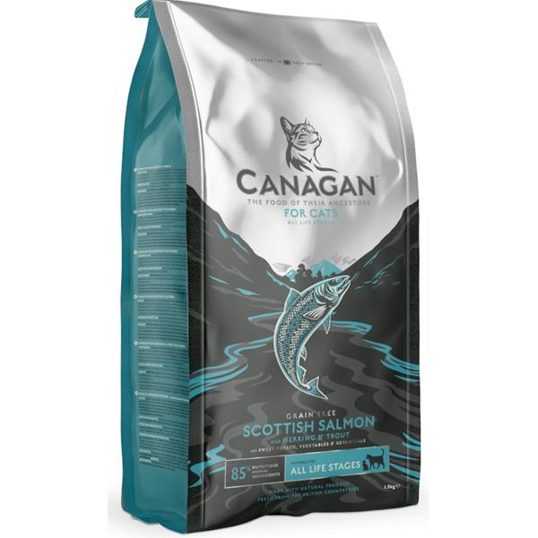 Krmivo pro kočky Canagan Cat Dry Scottish Salmon 375 g