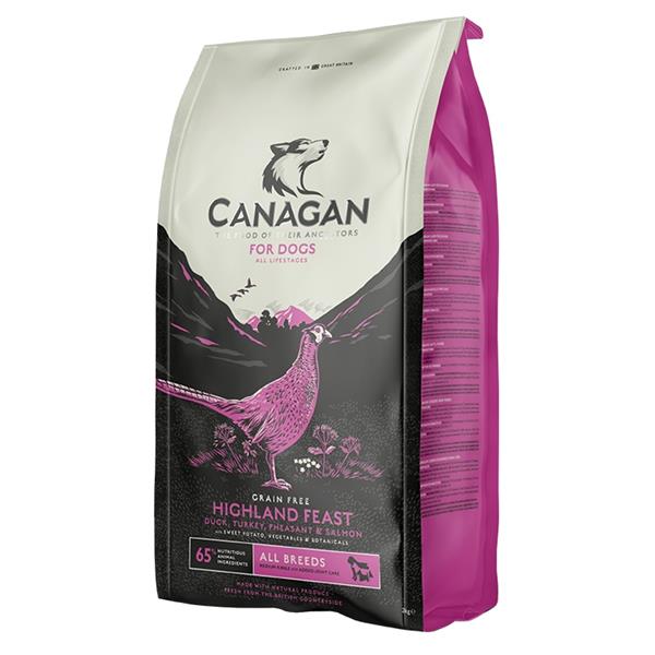 Krmivo pro psy Canagan Dog Dry Highland Feast 2 kg