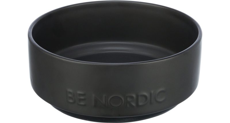 Miska pro psy BE NORDIC keramická miska, černá