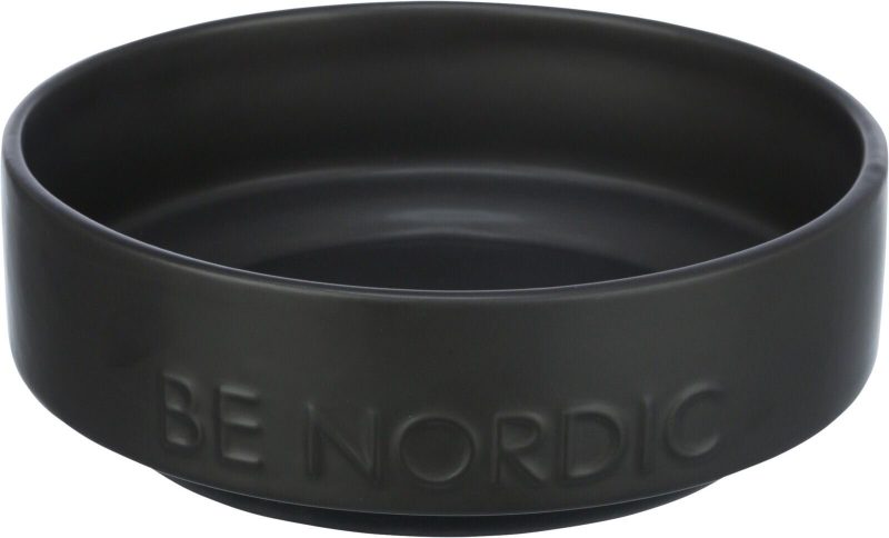 Miska pro psy BE NORDIC keramická miska, černá