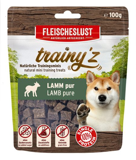 Pamlsky pro psy TRAINY´Z LAMB 100 g