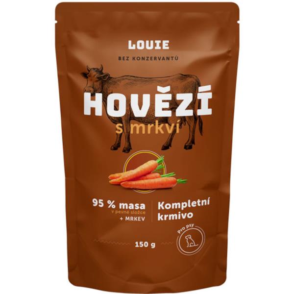 Pamlsky pro psy Louie kaps.pro psy hovězí s mrkví