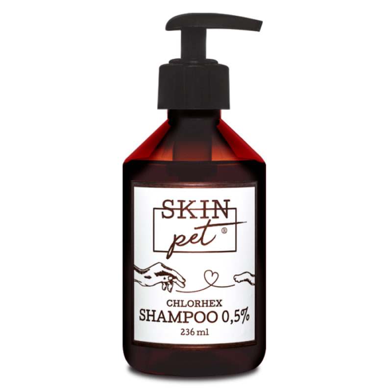 SKINPET CHLORHEX SHAMPOO 0,5% 236 ml.
