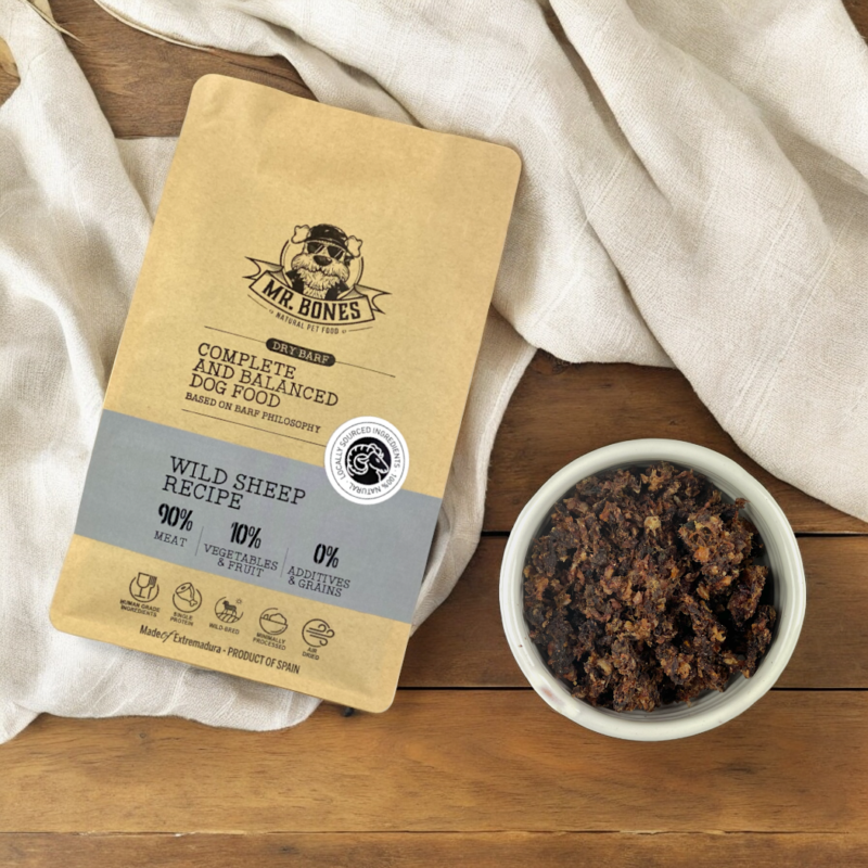 Suché BARF 1kg | Recept s divokými muflony