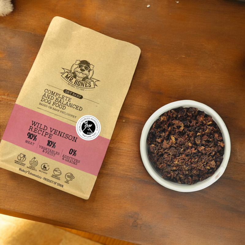 Suché BARF krmivo 1 kg | Recept z divoké zvěřiny