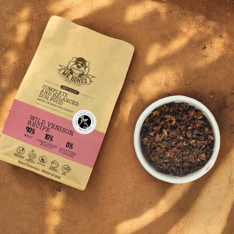 Suchý BARF 450g | Recept z divoké zvěřiny
