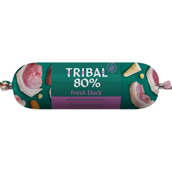 Pamlsky pro psy TRIBAL Sausage Duck 300 g