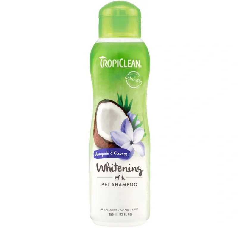 Šampon pro psy a kočky Tropiclean zázvor a kokos 355 ml